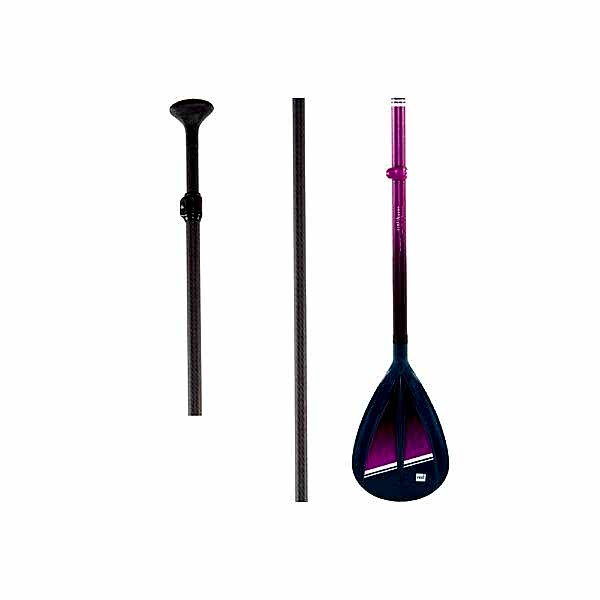 Весло red paddle HYBRID TOUGH purple 3-piese (50% карбон/нейлон)