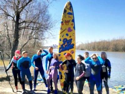 Прогулки На Sup-Сёрфах Не Выезжая За Город