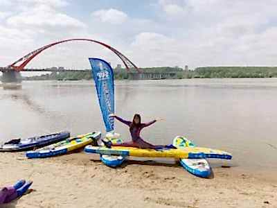 Прогулки На Sup-Сёрфах Не Выезжая За Город