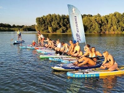 Прогулки На Sup-Сёрфах Не Выезжая За Город