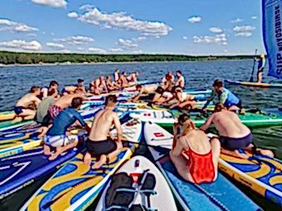 Прогулки На Sup-Сёрфах Не Выезжая За Город