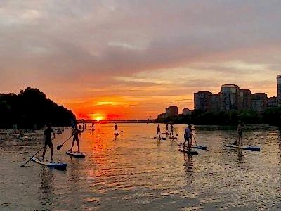Прогулки На Sup-Сёрфах Не Выезжая За Город